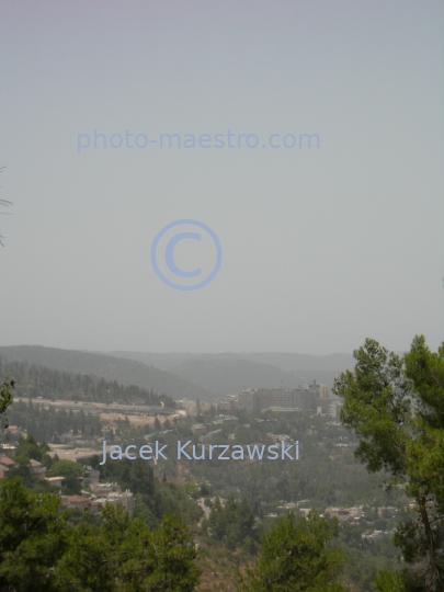 Israel,Jerusalem,view from Herzl Hill