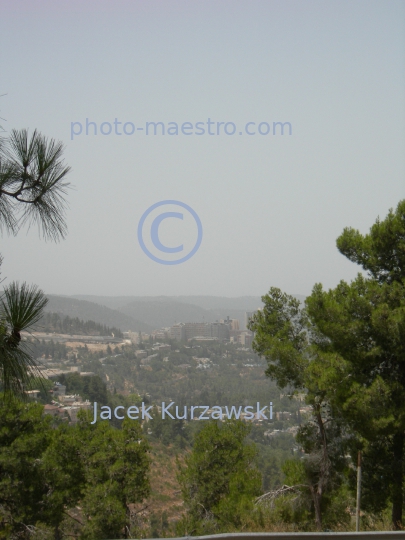 Israel,Jerusalem,view from Herzl Hill