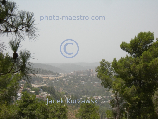 Israel,Jerusalem,view from Herzl Hill