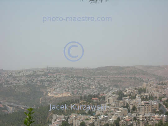 Israel,Jerusalem,view from Herzl Hill