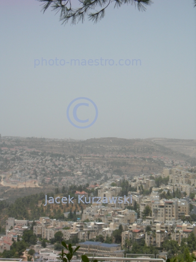 Israel,Jerusalem,view from Herzl Hill