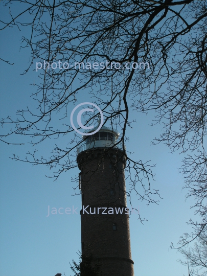 Lighthouse,Baltic sea,winter