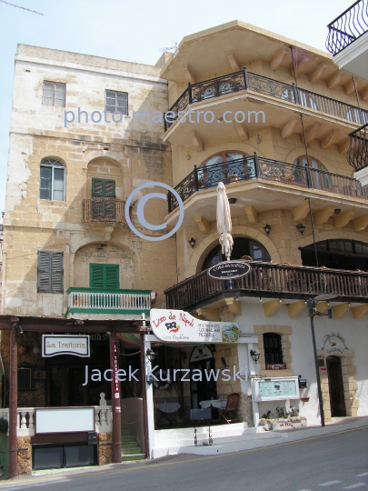 Malta,Gozo,beach,Xwejni Bay,buildings,village,sea