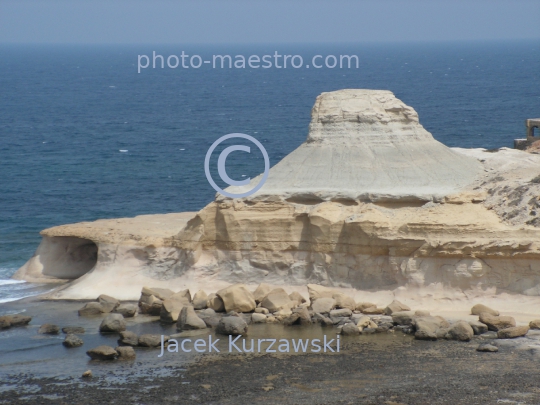 Malta,Gozo,beach,Xwejni Bay,Xwejni Hill