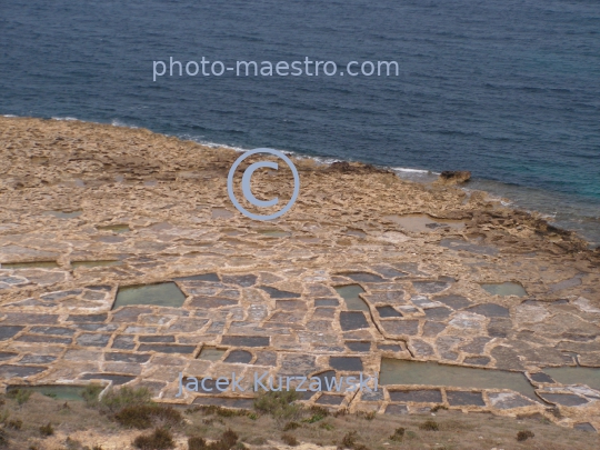 Malta,Gozo,Salt Pans,salt water,brine