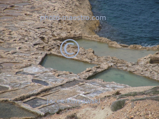 Malta,Gozo,Salt Pans,salt water,brine