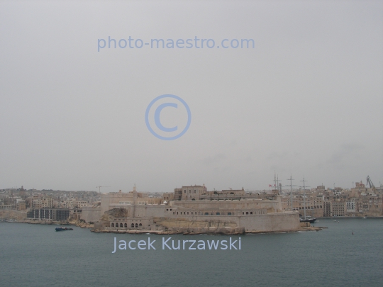 Malta,Valetta,architecture,port,haven,harbor,ships,boats