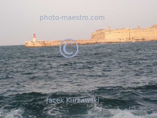 Malta,Valetta,seashore,sea,twilight,stormy weather