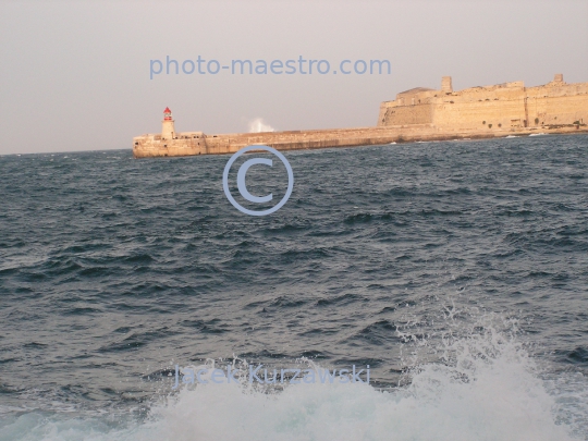 Malta,Valetta,seashore,sea,twilight,stormy weather