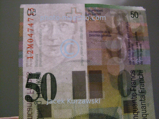 money,note,CHF,50francs,watermark,security