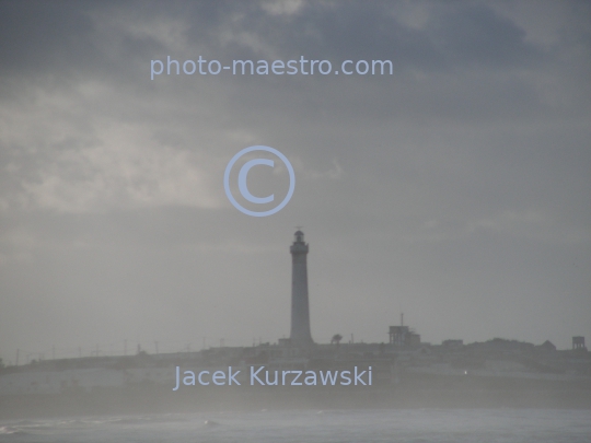 Morocco-Casablanca-Harbour-Stormy weather