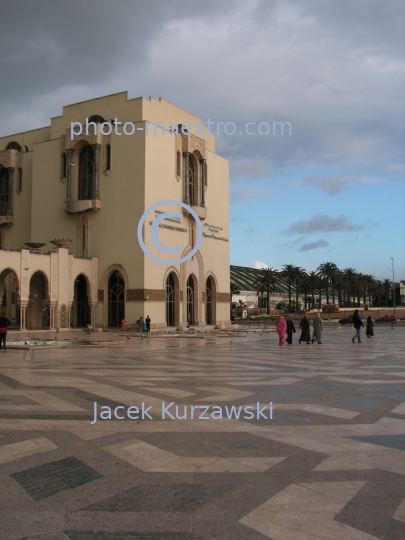 Morocco-Casablanca-Place-Mosque-The Hasan II Mosque