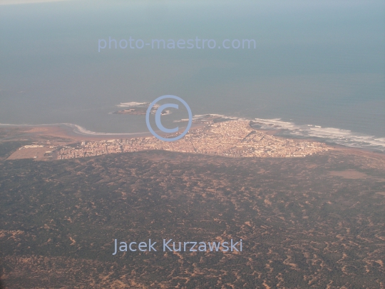 Morocco,Essaouira,Mogodor,Atlantic coast,architecture,aerophotography,panoramical view