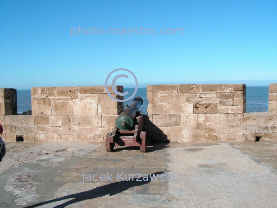 Morocco,Essaouira,Mogodor,Atlantic coast,architecture,canons