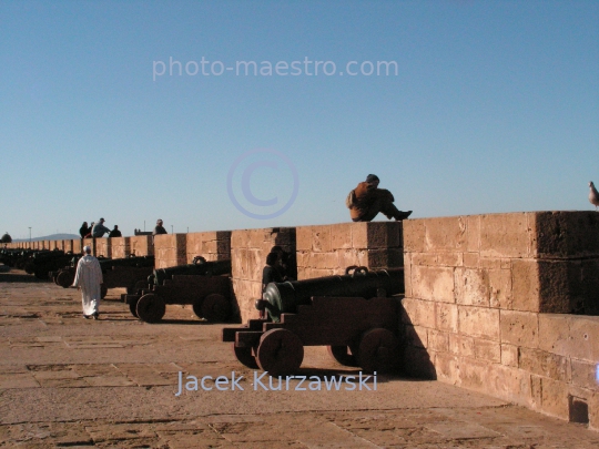 Morocco,Essaouira,Mogodor,Atlantic coast,architecture,canons