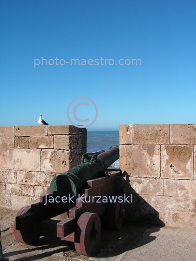 Morocco,Essaouira,Mogodor,Atlantic coast,architecture,walls,canons