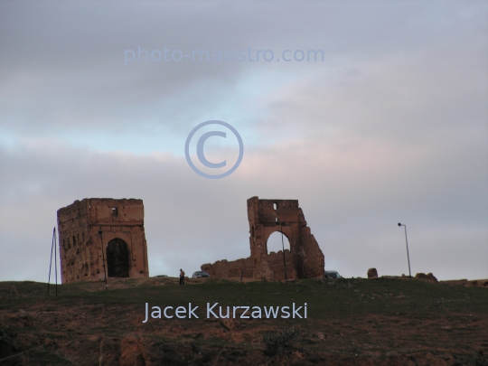 Morocco-Fes-Mausoleum-panoramical view