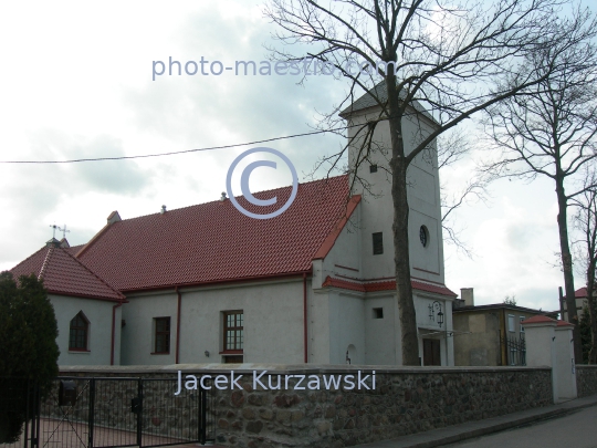 Poland,Bobrowniki,Kuyavian-Pomeranian Voivodeship,church,village center