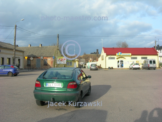 Poland,Bobrowniki,Kuyavian-Pomeranian Voivodeship,Sqaure,village center