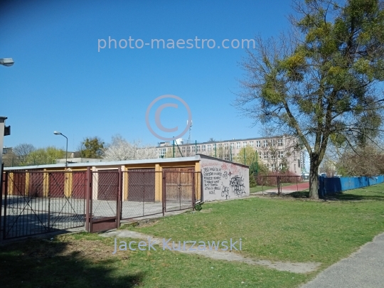 Poland,Bydgoszcz,Kuyavian-Pomeranian Voivodeship,ambience,spring,residentail district from communist period