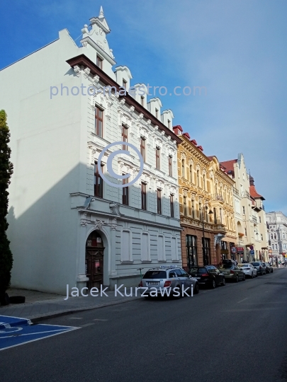 Poland,Bydgoszcz,Kuyavian-Pomeranian Voivodeship,architecture,city center, Cieszkowskie Str.,Art nouveaumhistoricla buildings