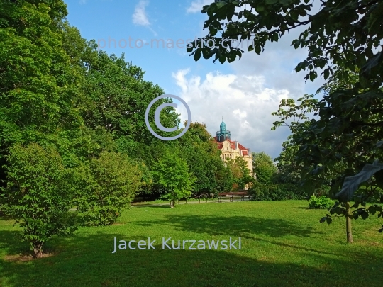 Poland,Bydgoszcz,Kuyavian-Pomeranian Voivodeship,architecture,city center, University,historical architecture,park