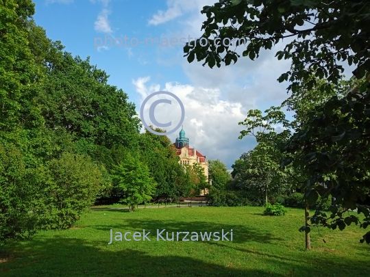 Poland,Bydgoszcz,Kuyavian-Pomeranian Voivodeship,architecture,city center, University,historical architecture,park