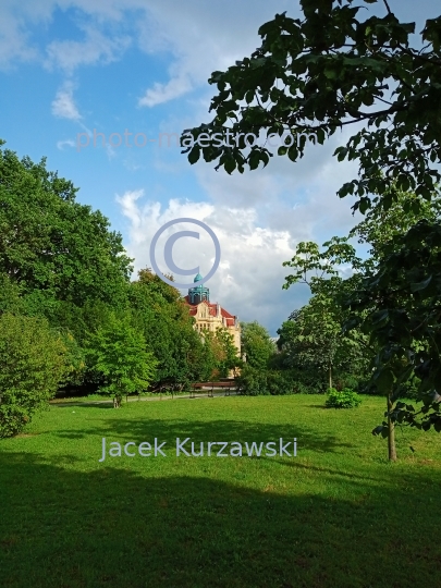 Poland,Bydgoszcz,Kuyavian-Pomeranian Voivodeship,architecture,city center, University,historical architecture,park