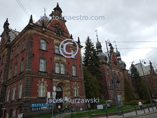 Poland,Bydgoszcz,Kuyavian-Pomeranian Voivodeship,architecture,city center,Brda river ,negothic building,city center