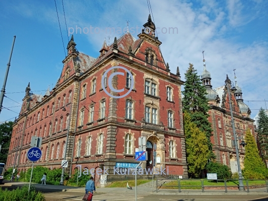 Poland,Bydgoszcz,Kuyavian-Pomeranian Voivodeship,architecture,city center,Dworcowa Str., historical architecture