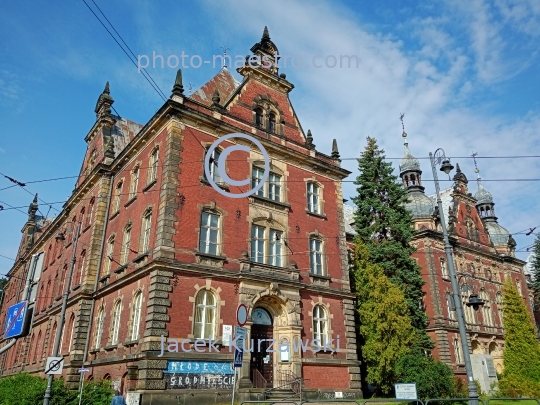 Poland,Bydgoszcz,Kuyavian-Pomeranian Voivodeship,architecture,city center,Dworcowa Str., historical architecture