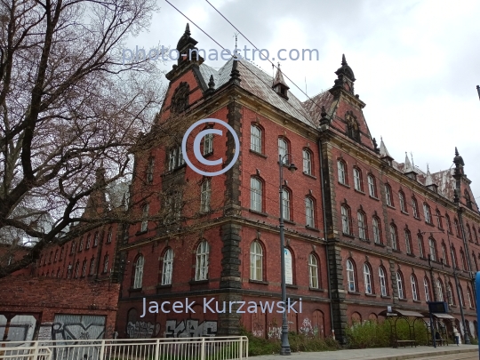 Poland,Bydgoszcz,Kuyavian-Pomeranian Voivodeship,architecture,city center,IXIc architecture,Dworcowa Str.,neoghotic