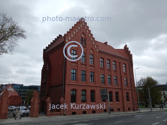 Poland,Bydgoszcz,Kuyavian-Pomeranian Voivodeship,architecture,city center,IXIc architecture,neoghotic style