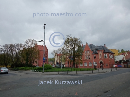 Poland,Bydgoszcz,Kuyavian-Pomeranian Voivodeship,architecture,city center,IXIc architecture,neoghotic style