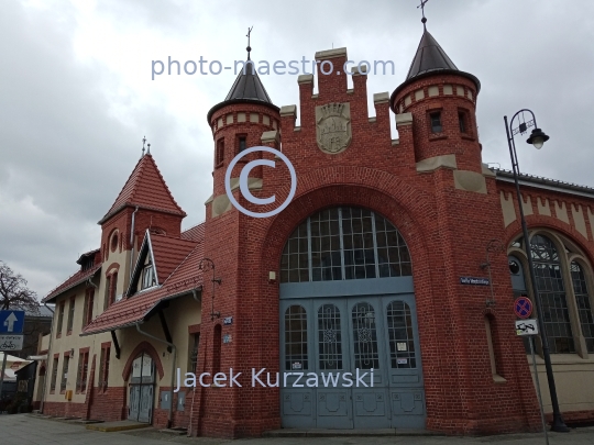 Poland,Bydgoszcz,Kuyavian-Pomeranian Voivodeship,architecture,city center,IXIc architecture,neoghotic style,butchery market building