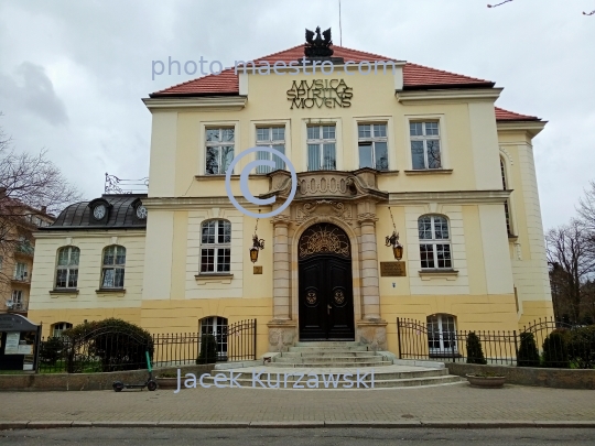 Poland,Bydgoszcz,Kuyavian-Pomeranian Voivodeship,architecture,city center,music university,spring