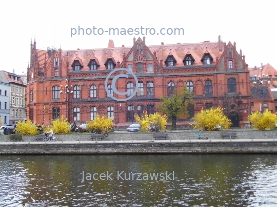 Poland,Bydgoszcz,Kuyavian-Pomeranian Voivodeship,architecture,city center,post,neogothic style