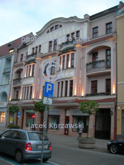 Poland,Bydgoszcz,Kuyavian-Pomeranian Voivodeship,architecture,Dworcowa Street,ilumination,twilight,ambience