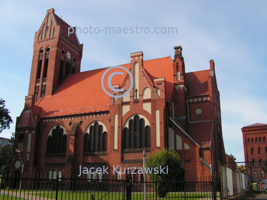 Poland,Bydgoszcz,Kuyavian-Pomeranian Voivodeship,architecture,history,city center,monuments,neogothic church