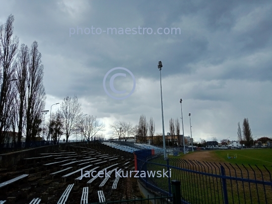 Poland,Bydgoszcz,Kuyavian-Pomeranian Voivodeship,architecture,roads,Wyzyny district,architecture from comunist period,stadium