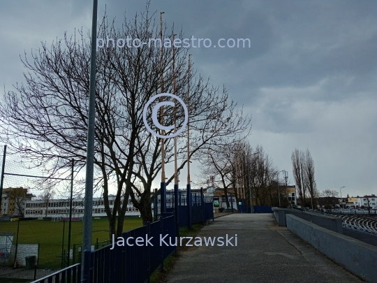 Poland,Bydgoszcz,Kuyavian-Pomeranian Voivodeship,architecture,roads,Wyzyny district,architecture from comunist period,stadium