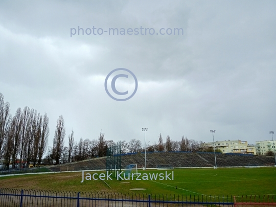 Poland,Bydgoszcz,Kuyavian-Pomeranian Voivodeship,architecture,roads,Wyzyny district,stadium