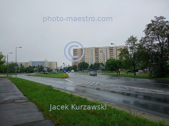 Poland,Bydgoszcz,Kuyavian-Pomeranian Voivodeship,architecture,Skrzetusko district,spring,panoramical view