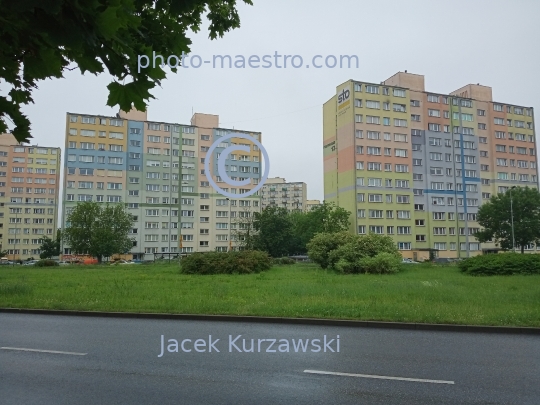 Poland,Bydgoszcz,Kuyavian-Pomeranian Voivodeship,architecture,Skrzetusko district,spring,panoramical view