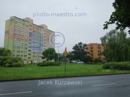 Poland,Bydgoszcz,Kuyavian-Pomeranian Voivodeship,architecture,Skrzetusko district,spring,panoramical view