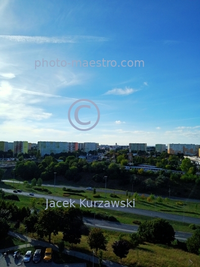 Poland,Bydgoszcz,Kuyavian-Pomeranian Voivodeship,architecture,Wzgorze Wolnosci district,,aerial view