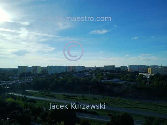 Poland,Bydgoszcz,Kuyavian-Pomeranian Voivodeship,architecture,Wzgorze Wolnosci district,,aerial view