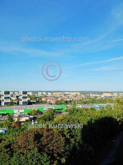 Poland,Bydgoszcz,Kuyavian-Pomeranian Voivodeship,Bartodzieje,architecture,city centermaerial view