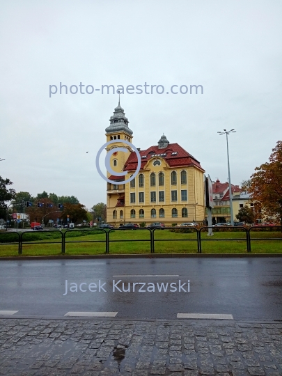 Poland,Bydgoszcz,Kuyavian-Pomeranian Voivodeship,Brda,river,ambience,Chanel of Brda,Okole district,architecture,Park,atumn