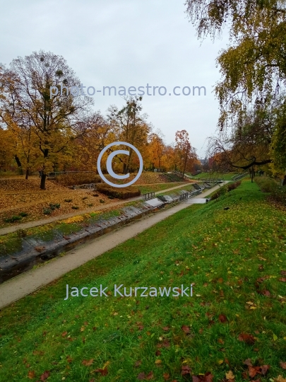 Poland,Bydgoszcz,Kuyavian-Pomeranian Voivodeship,Brda,river,ambience,Chanel of Brda,Okole district,Park,atumn,ambience